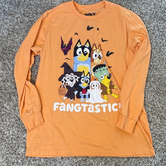 Bluey Pajama Bundles Blue Orange size Medium - Picture 2 of 8